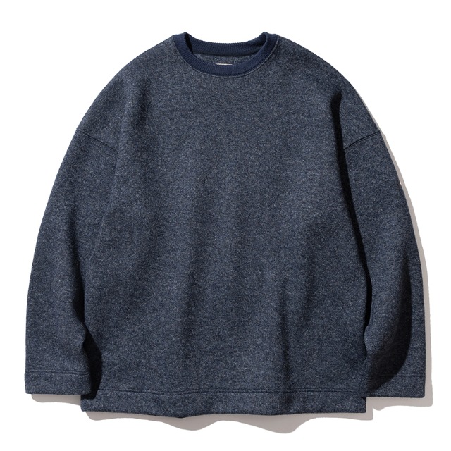 SDDL SIGNATURE PATCH DT OVER WOOL SWEAT SHIRT #2(1차 재입고)